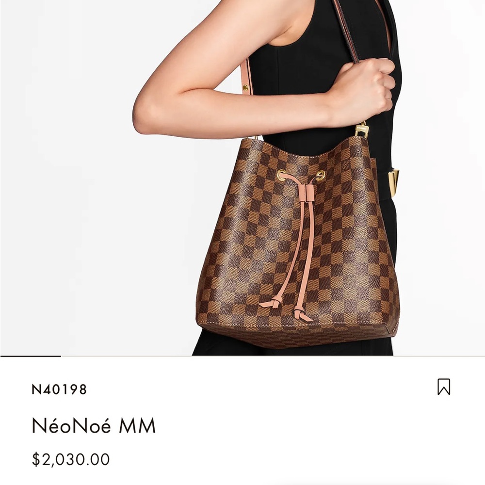 authentic louis vuitton NéoNoé MM bag - Picture 2 of 7
